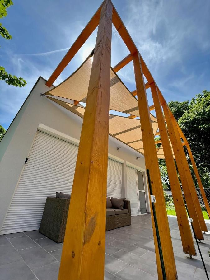 Aranygesztenye Apartmanház Balatonudvari Exterior foto